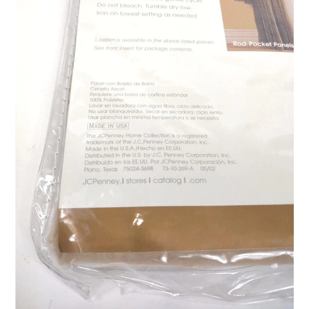 JC Penney Home Collection Lisette Ascot Valance 60